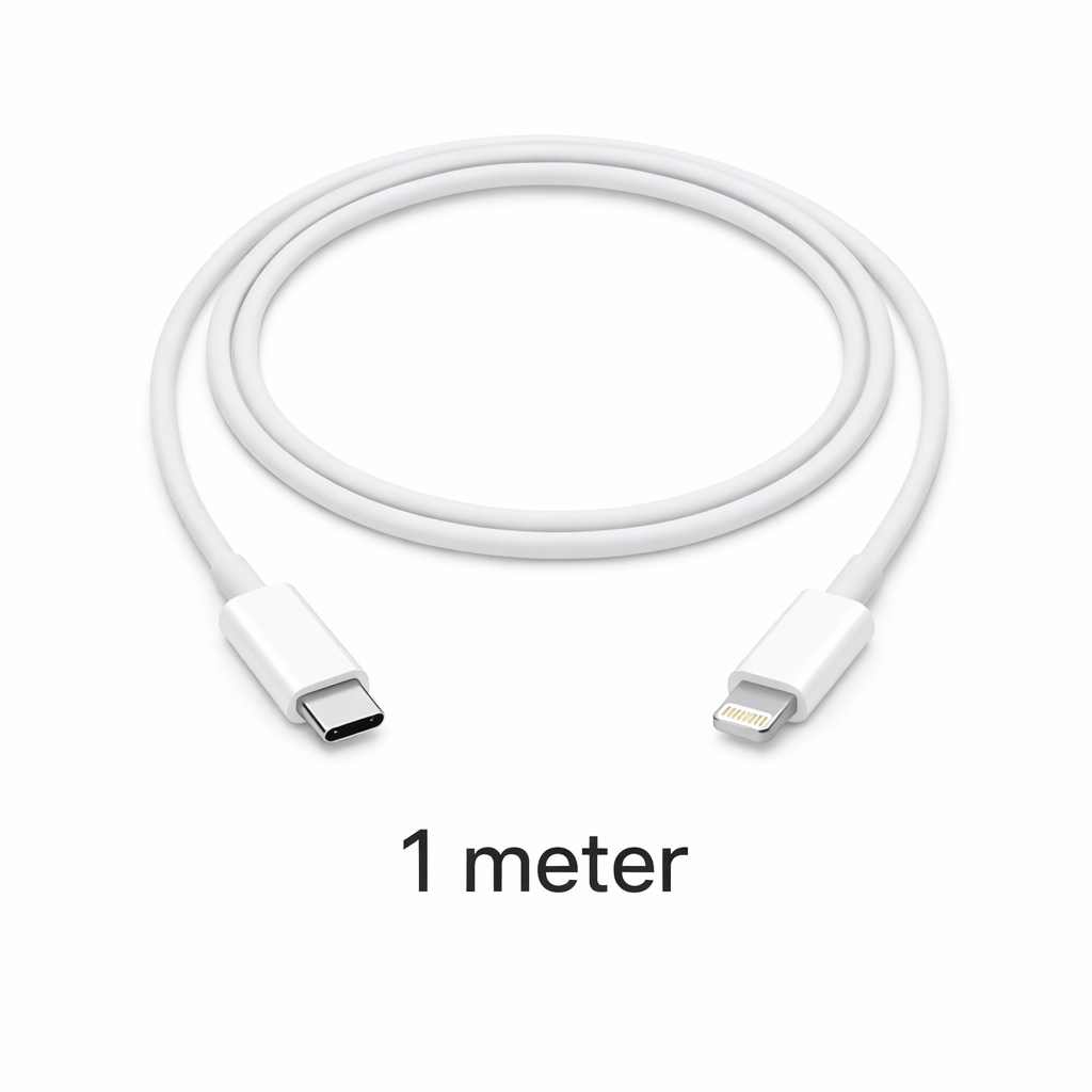 USB C - LIGHTNING CABLE FOR APPLE ( 1M)
