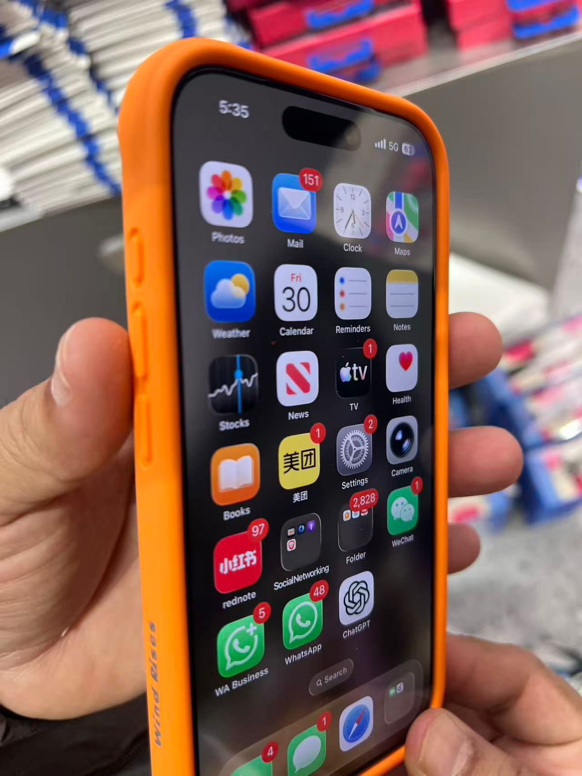 Sticky Design Phone Case